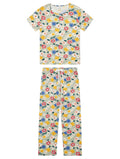 SET PIJAMA FLORAL