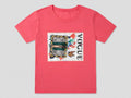 Camiseta Coral - Estampado Vogue Floral