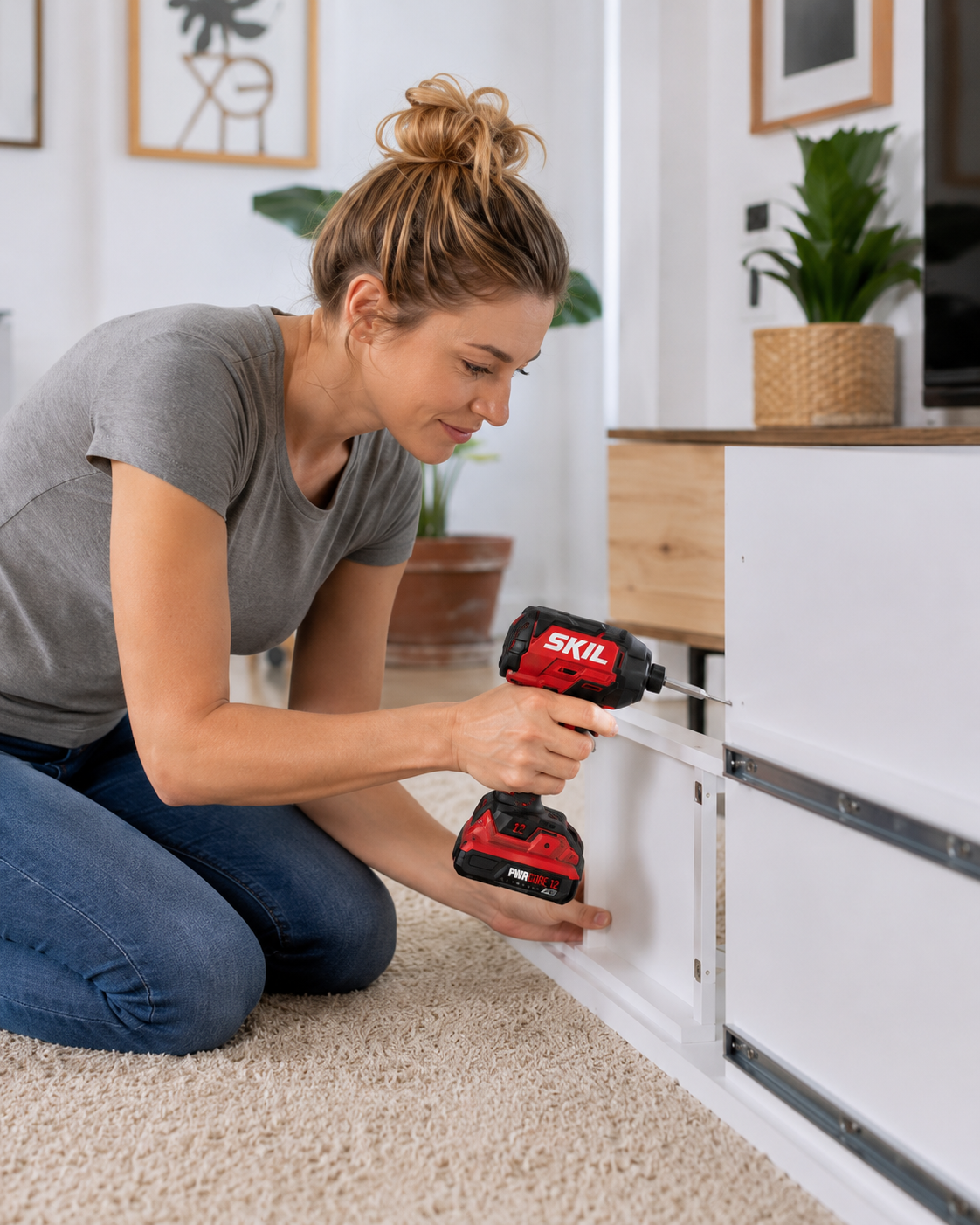 SKIL PWRCORE 12 Brushless 12V 1/4" Compact Impact Driver Kit