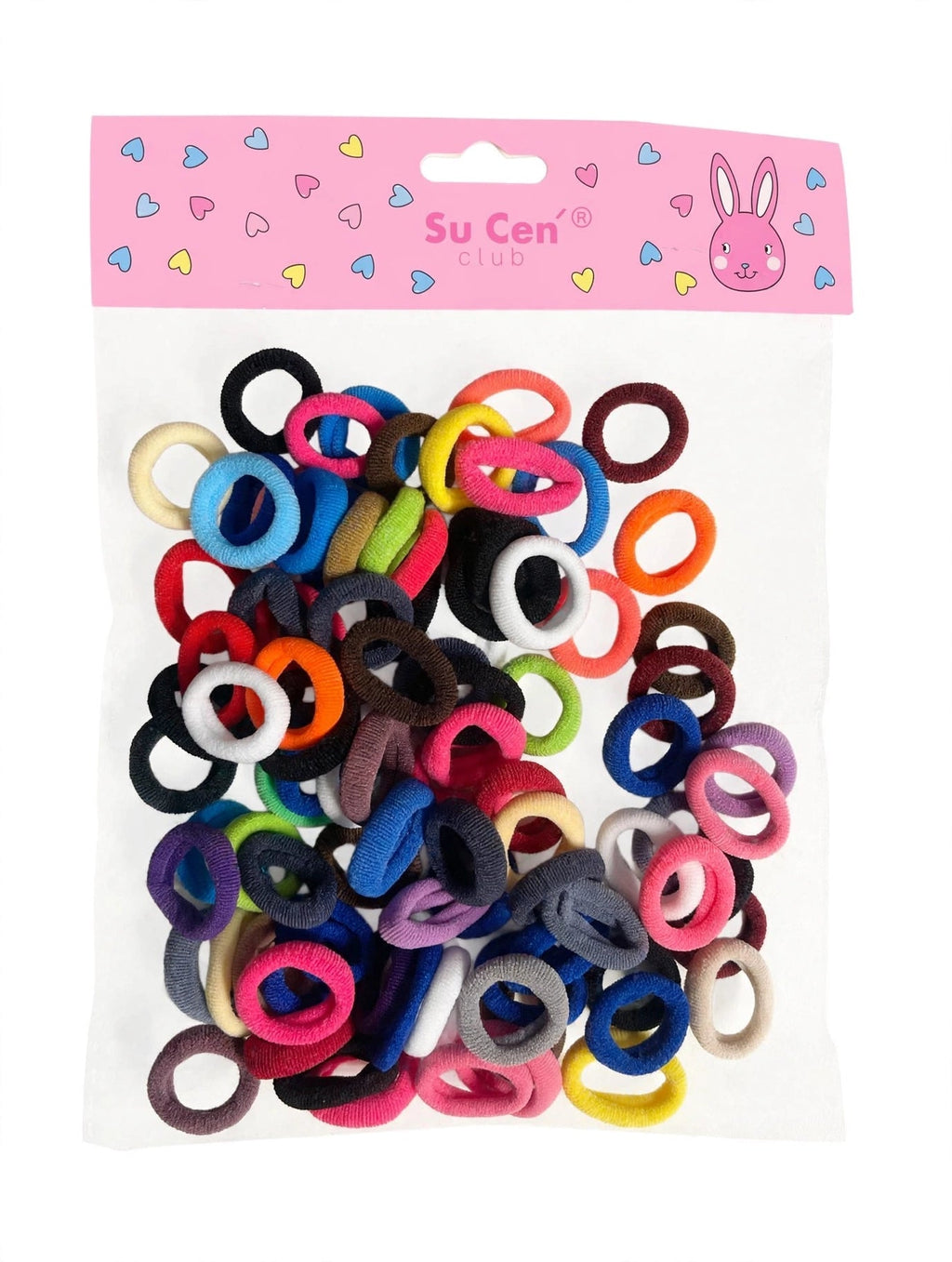 Set de Ligas Coloridas para Cabello Su Cen Club