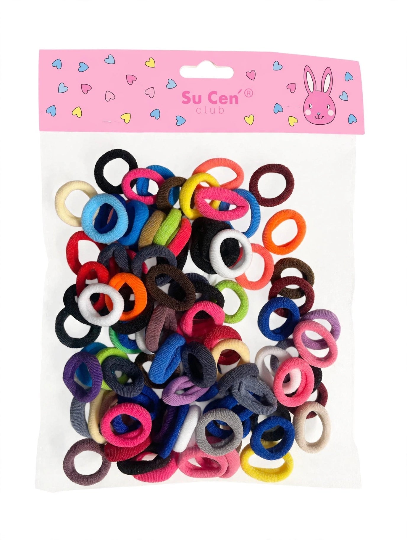 Set de Ligas Coloridas para Cabello Su Cen Club