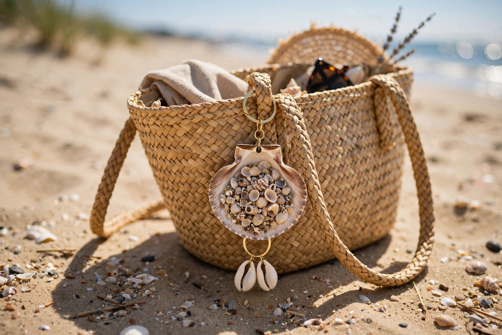 Llavero Natural Shell de Conchas