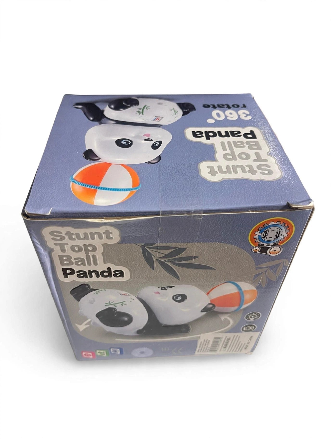 Panda Stunt Top Ball con Luz y Música - Rotación 360°