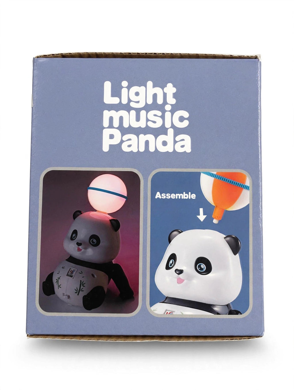 Panda Stunt Top Ball con Luz y Música - Rotación 360°
