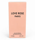 Love Rose Paris Eau de Parfum 100ml