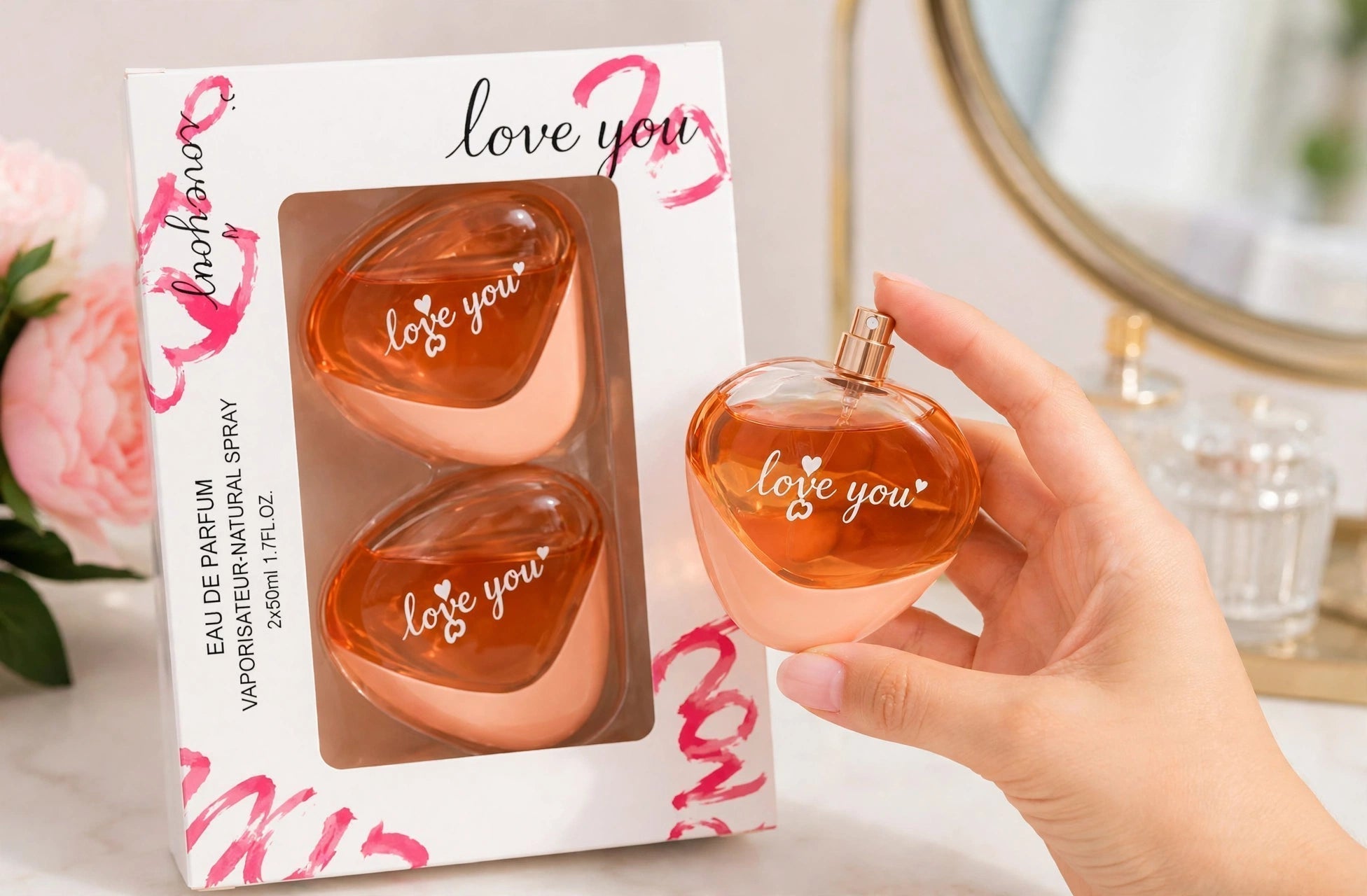 Love You Eau de Parfum Set 2x50ml