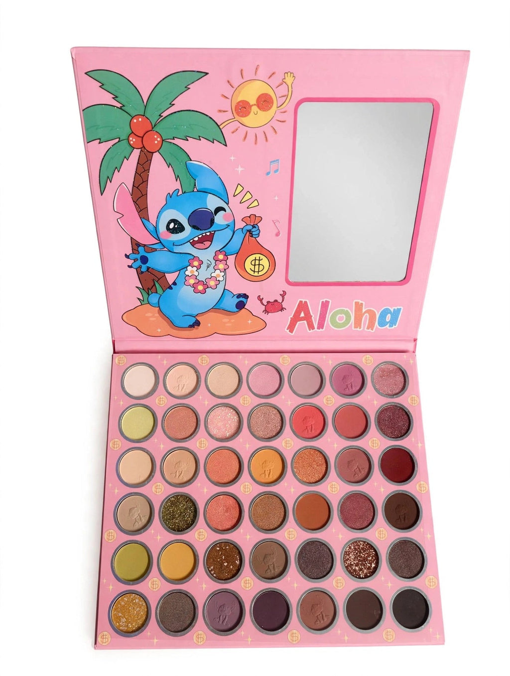 Paleta de Sombras Stitch Aloha - 35 Colores