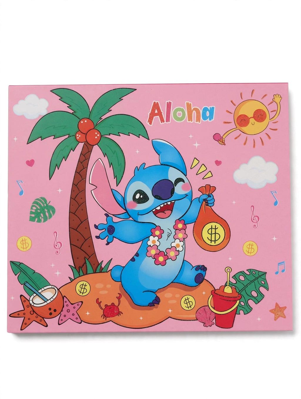 Paleta de Sombras Stitch Aloha - 35 Colores